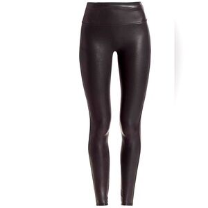 🌻NWOT • Spanx • Faux Leather Leggings •